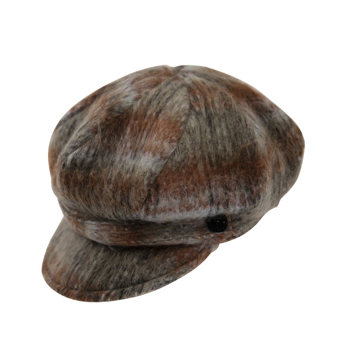 Tweed Newsboy Hat