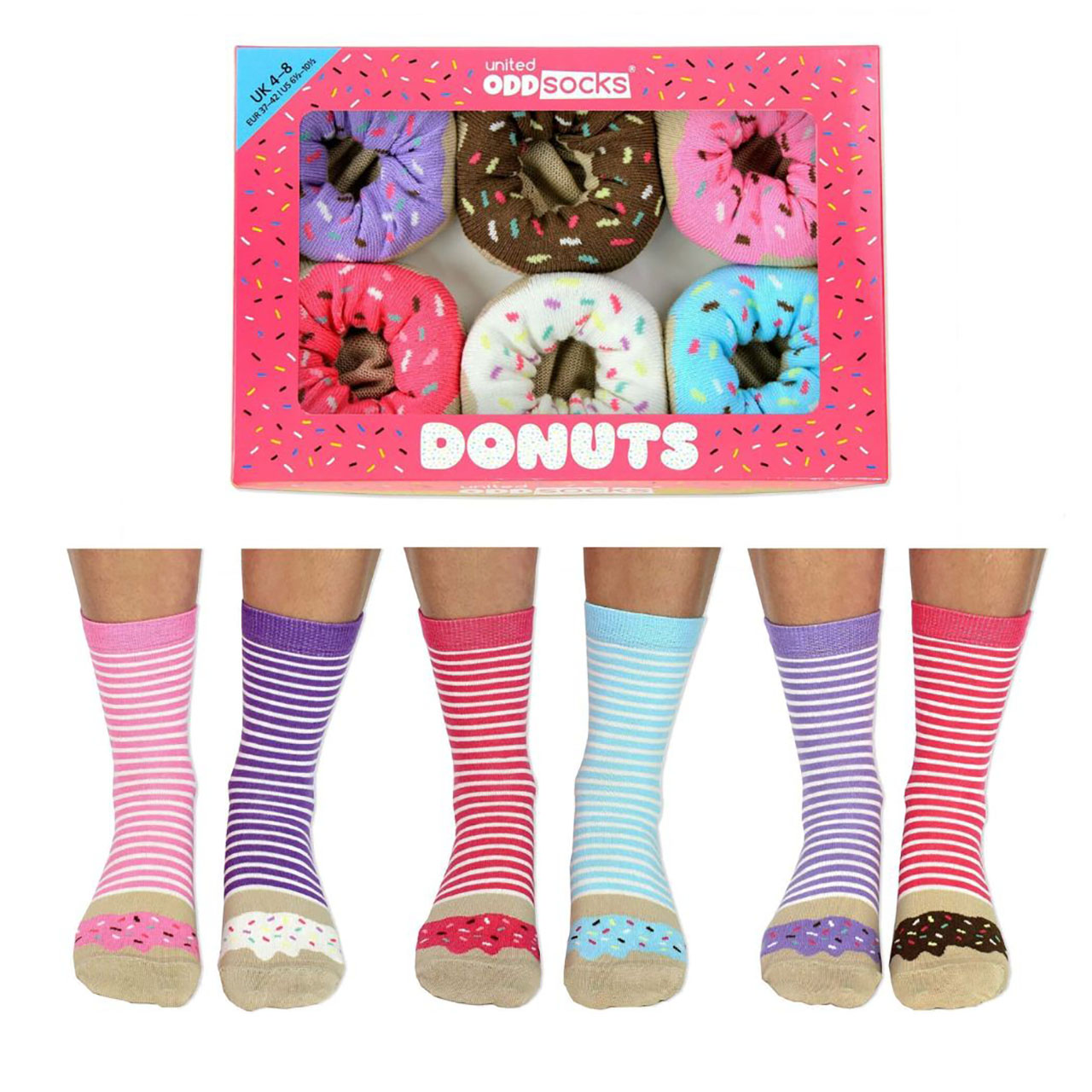 Ladies? Odd Socks, Pack of 6 Socks