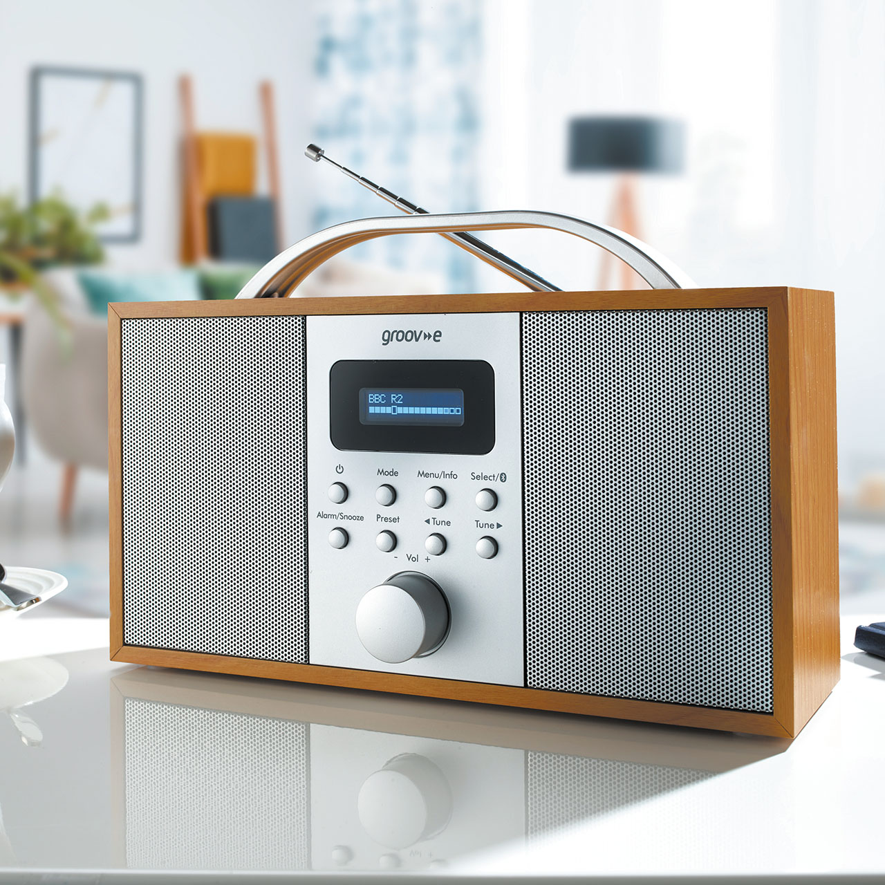 Wooden DAB Radio