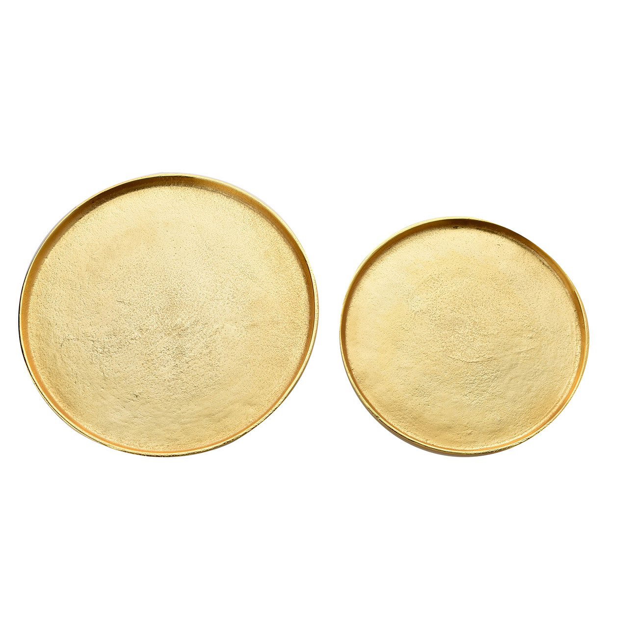 Gold Trays - Set of 2