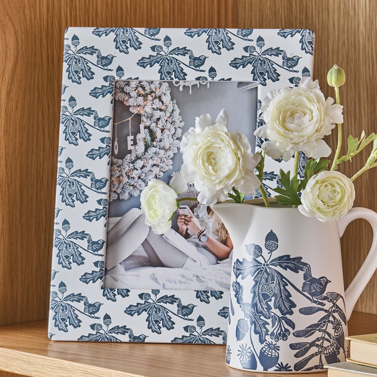 Woodland Photo Frame Blue