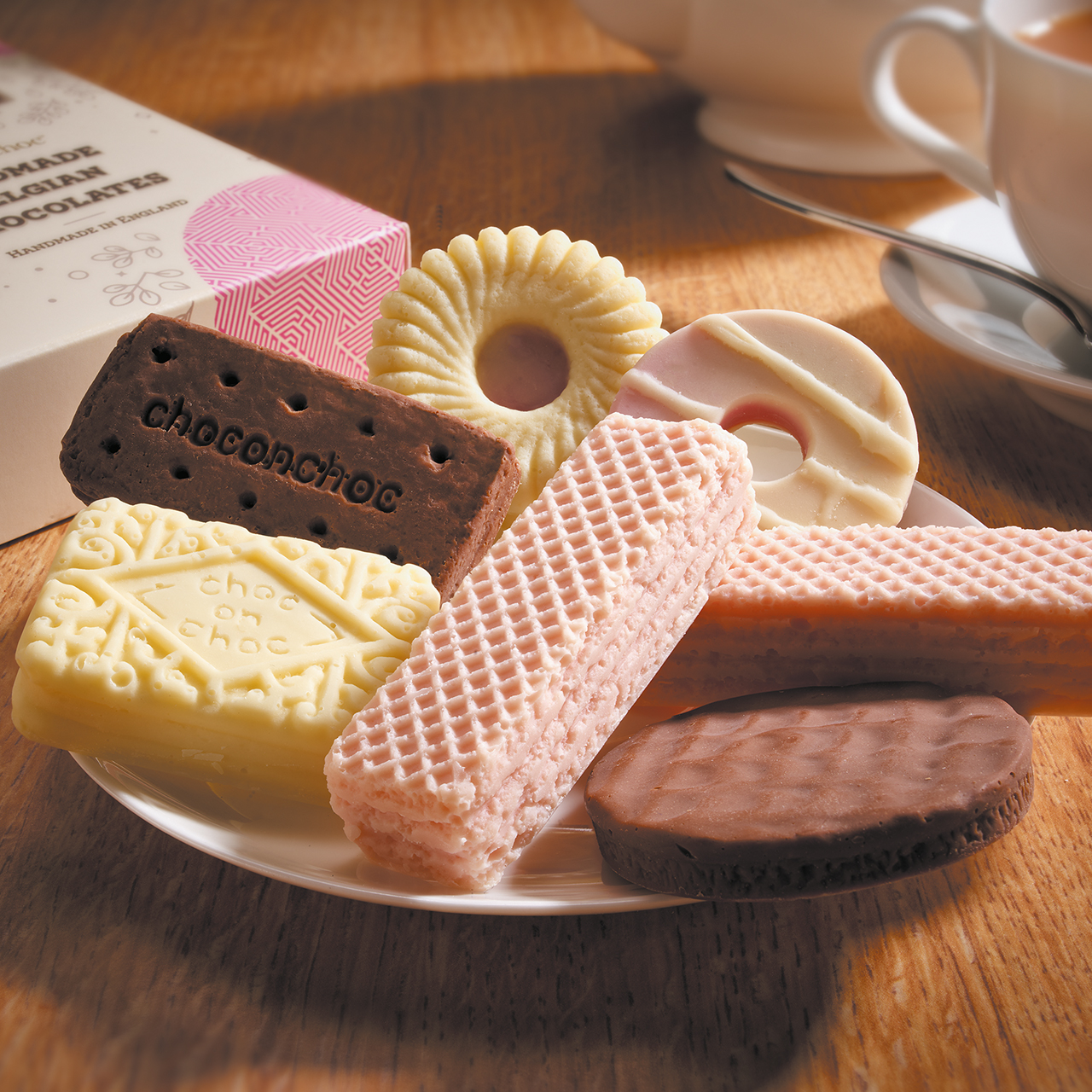 Gourmet Biscuit-shaped Chocolates