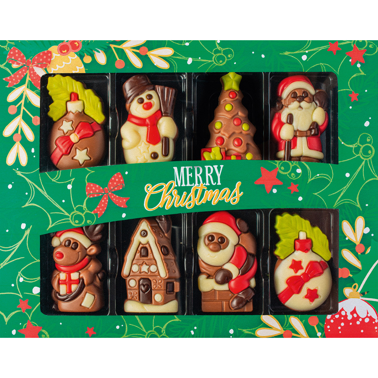 Milk Chocolate Christmas Characters