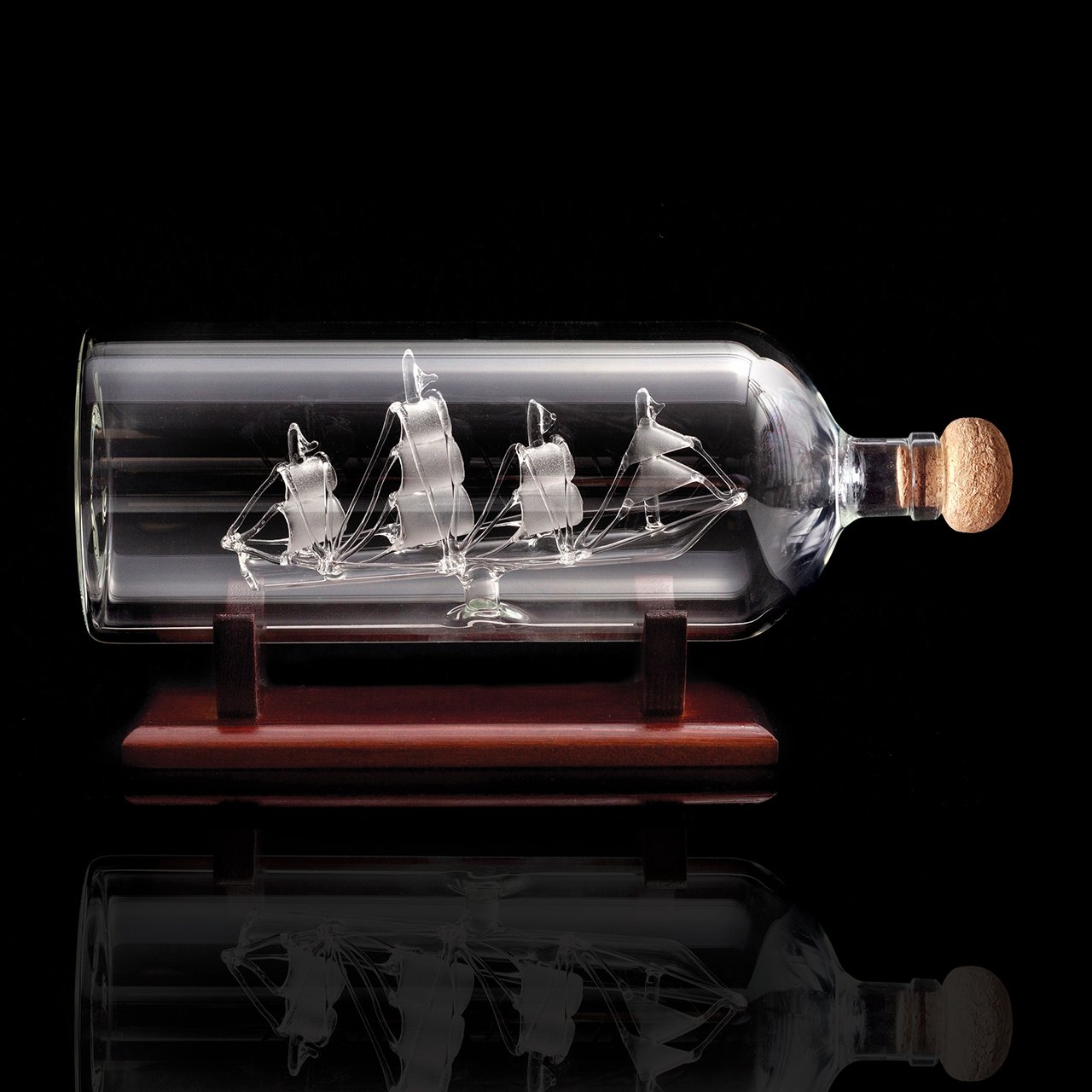 Ship-in-a-Bottle Decanter