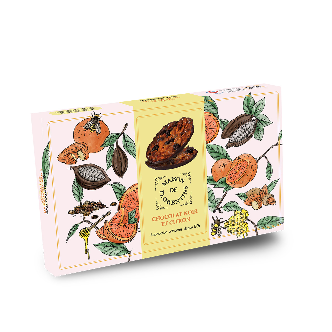 Dark Chocolate & Citrus Florentines - Pack of 2