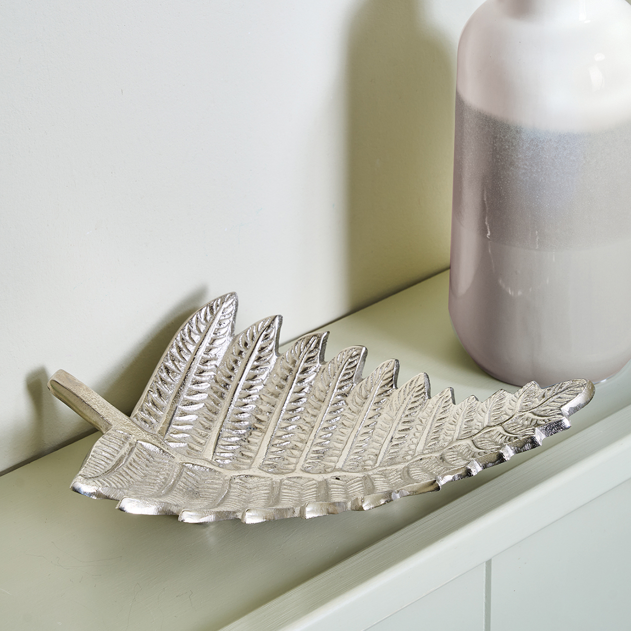 Metal Leaf Dish