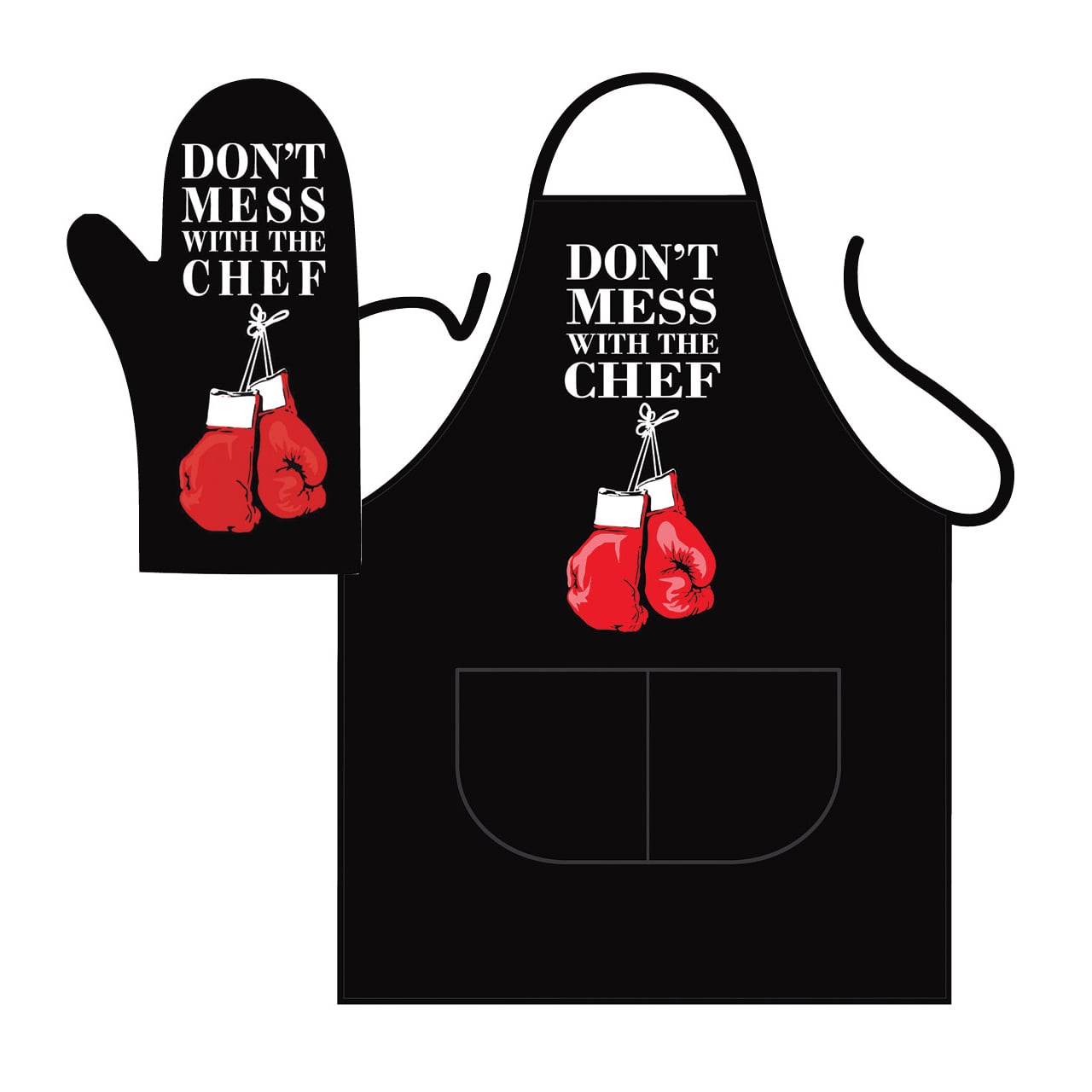 Slogan Apron & Glove Buy Both and Save