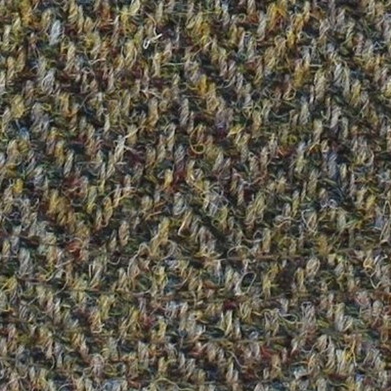 Harris Tweed Leather Peaked Baseball Cap