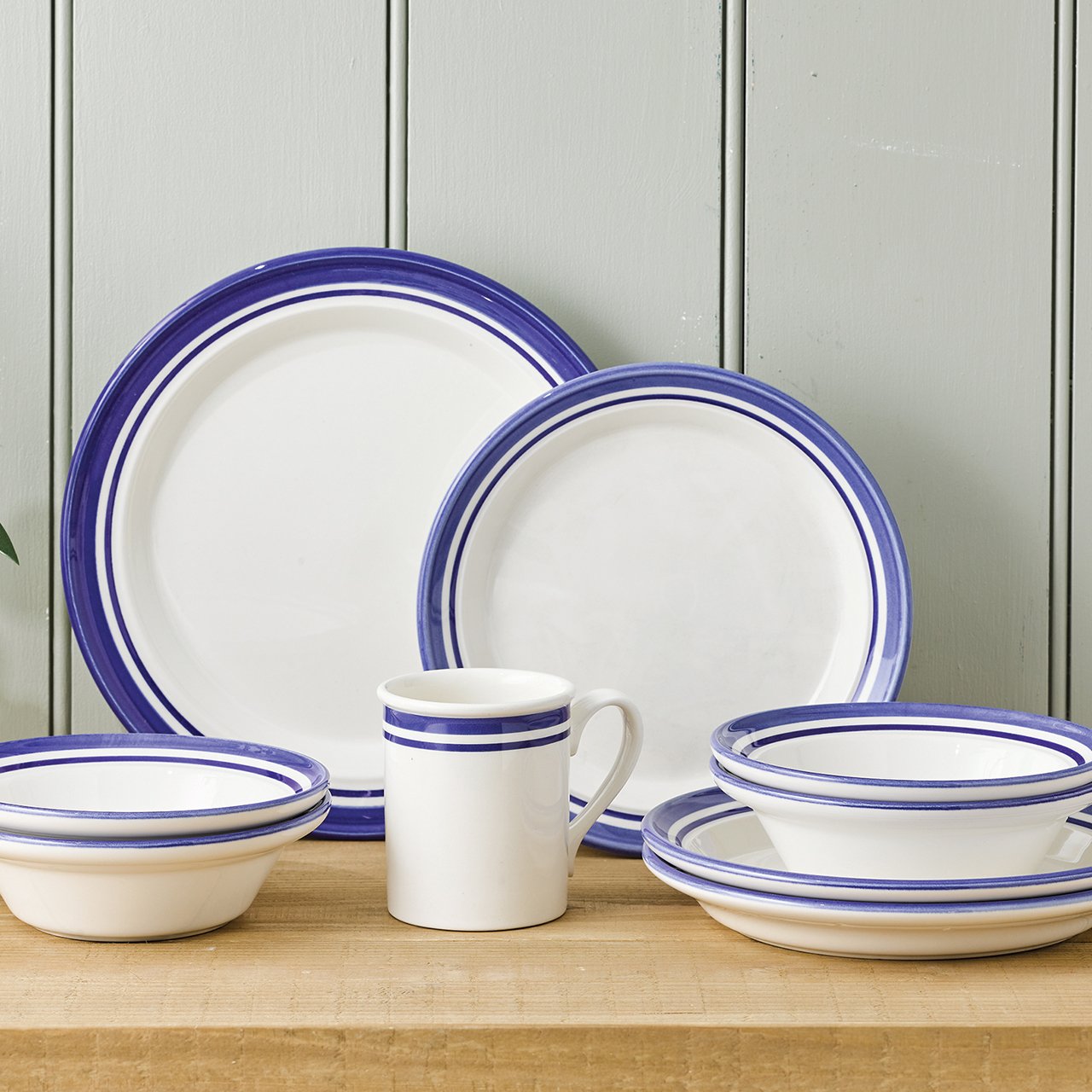 Portmeirion Potter's Stripe 12-piece Dinner Set