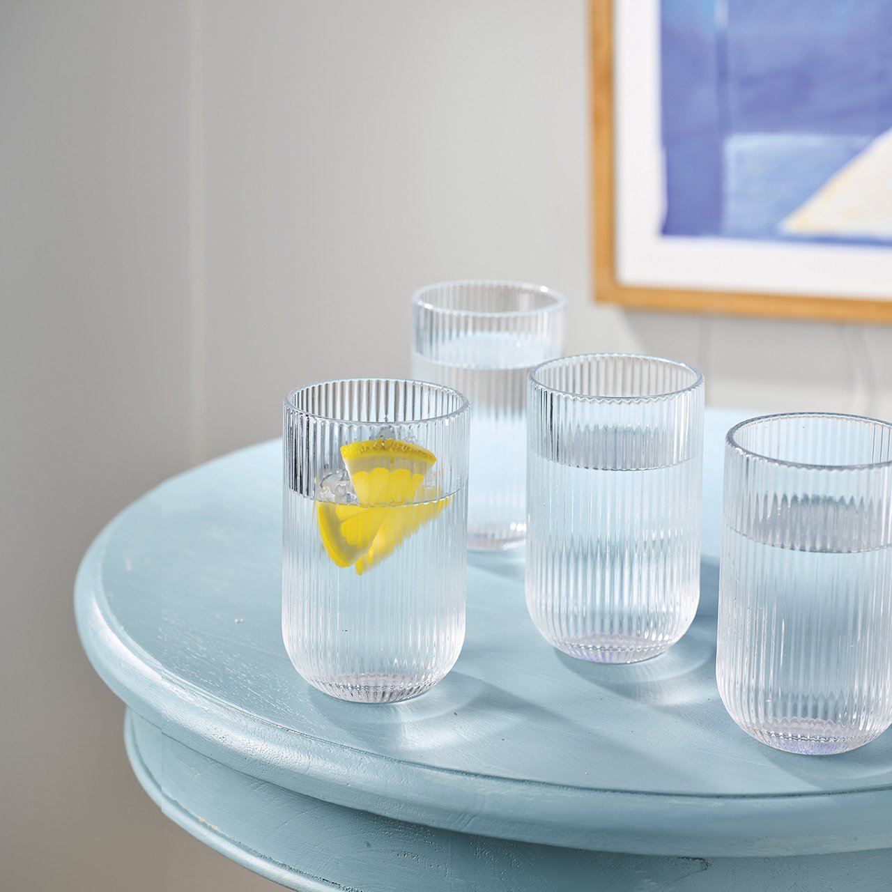 Linear Highball Glasses - Set of 4