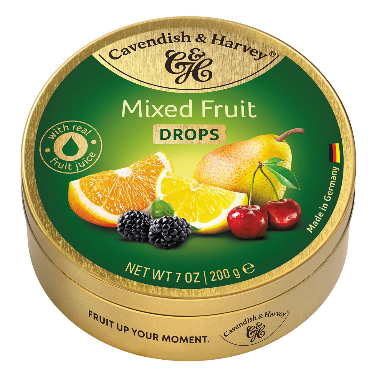 Cavendish and Harvey Mixed Fruit Drops, Pack of 3
