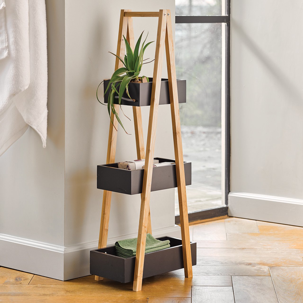 Bamboo Bathroom Caddy