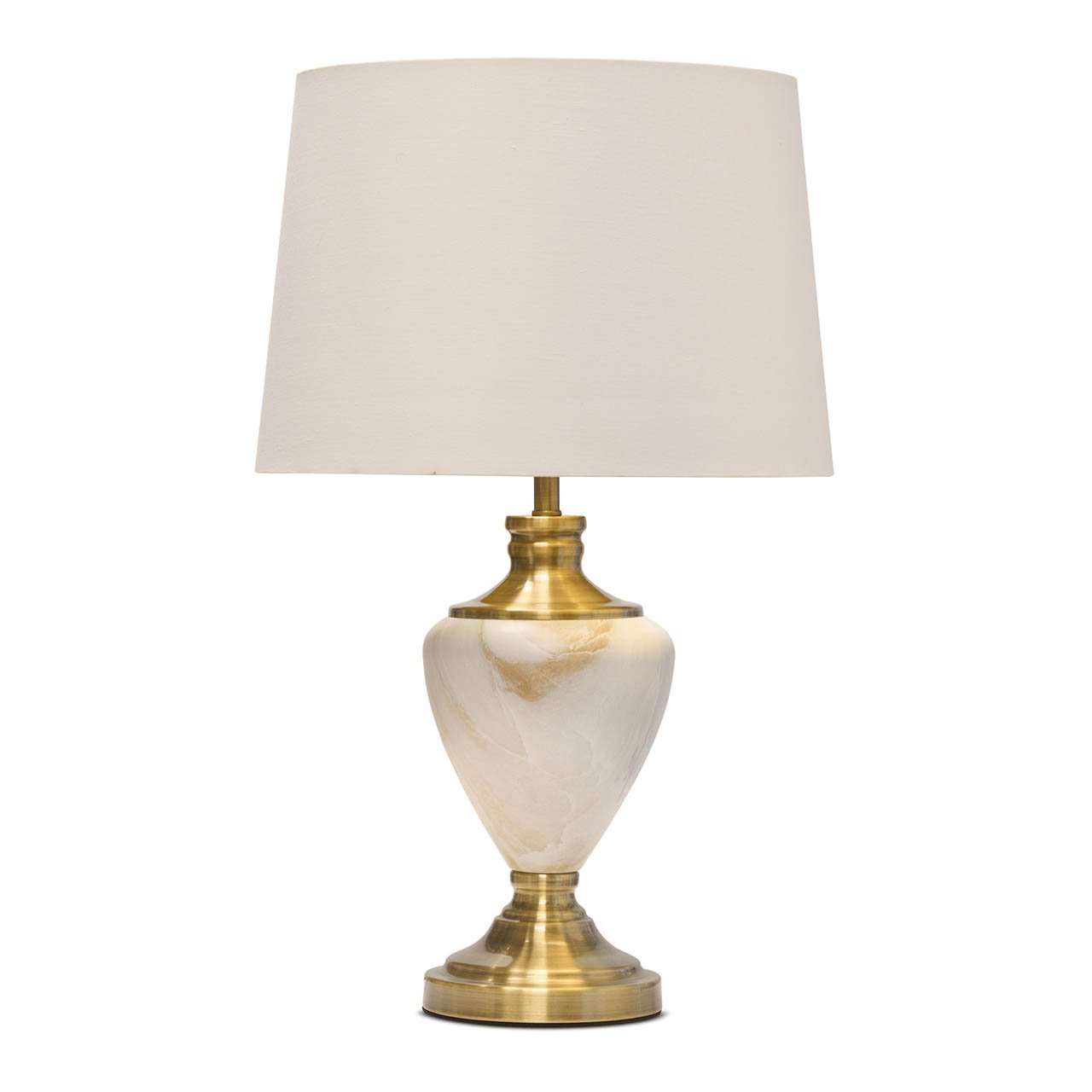 Classic Marble-effect Table Lamp