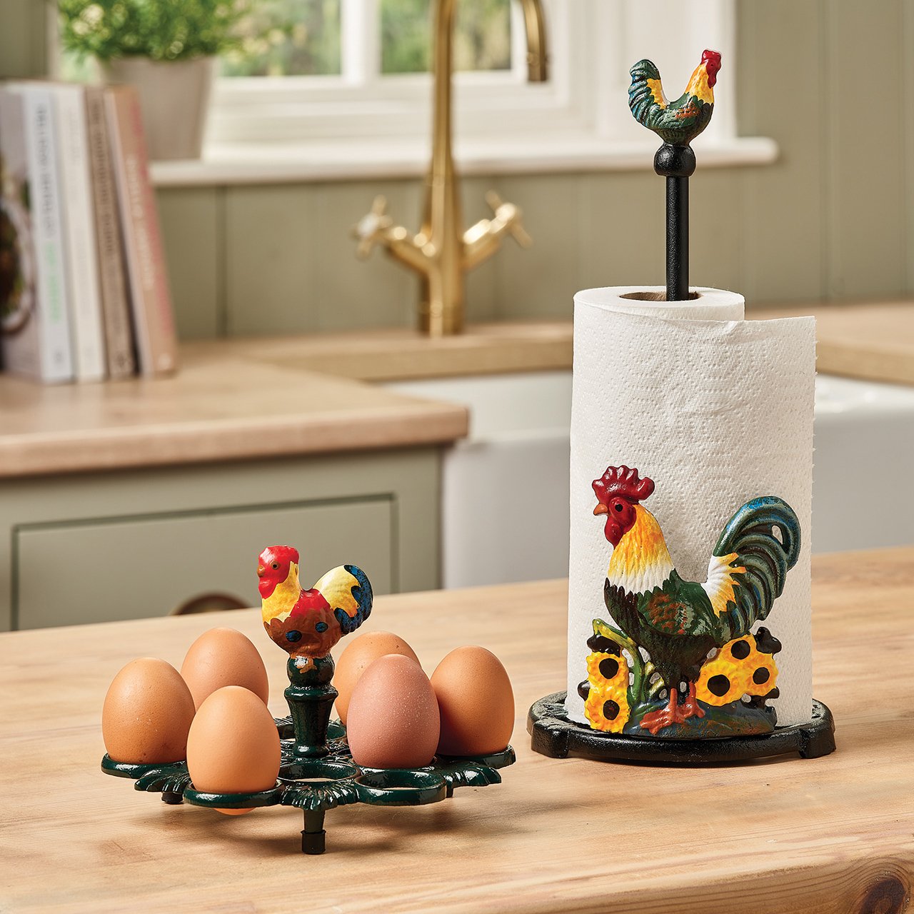 Rooster Egg Holder