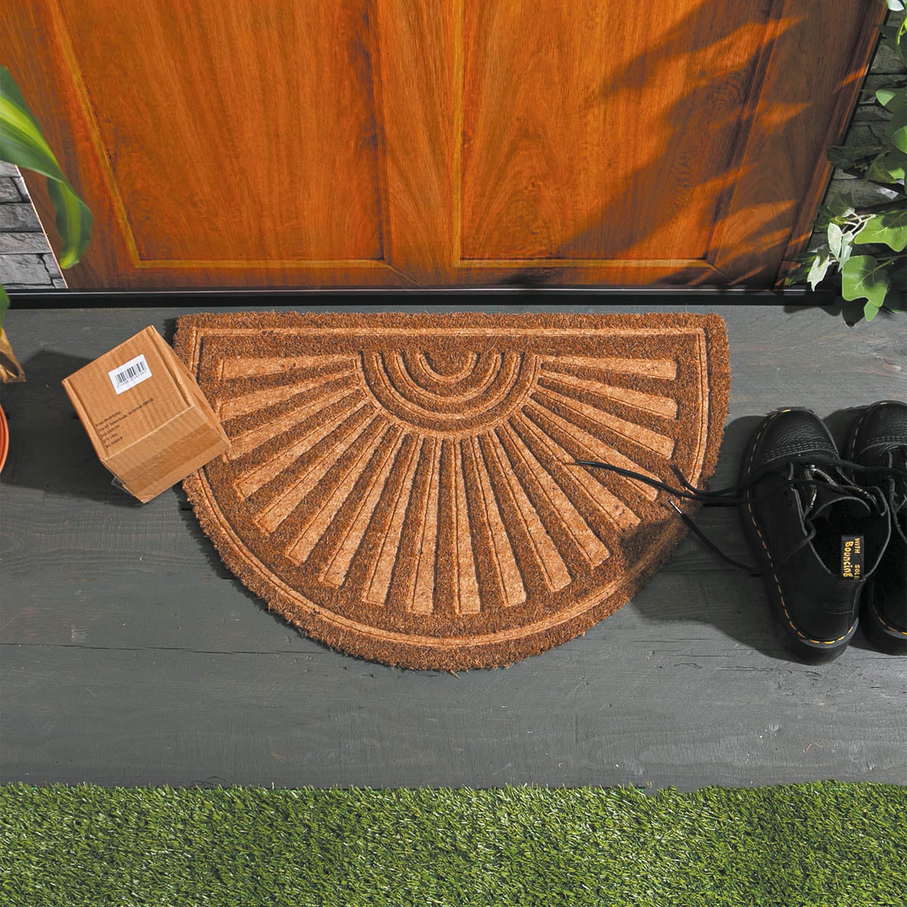 Semicircle Sunrise Doormat