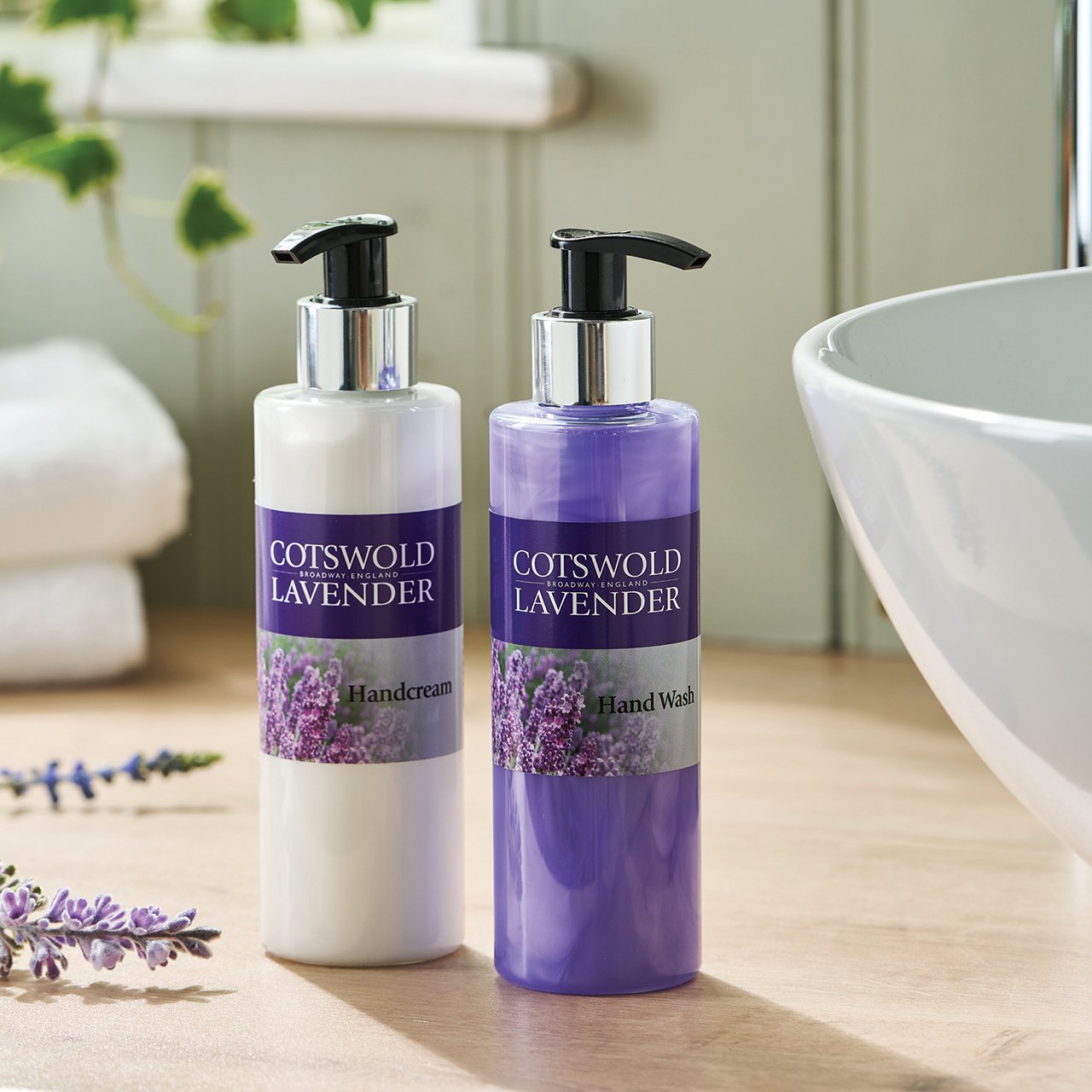 Cotswold Lavender Handwash and Hand Cream Gift Set