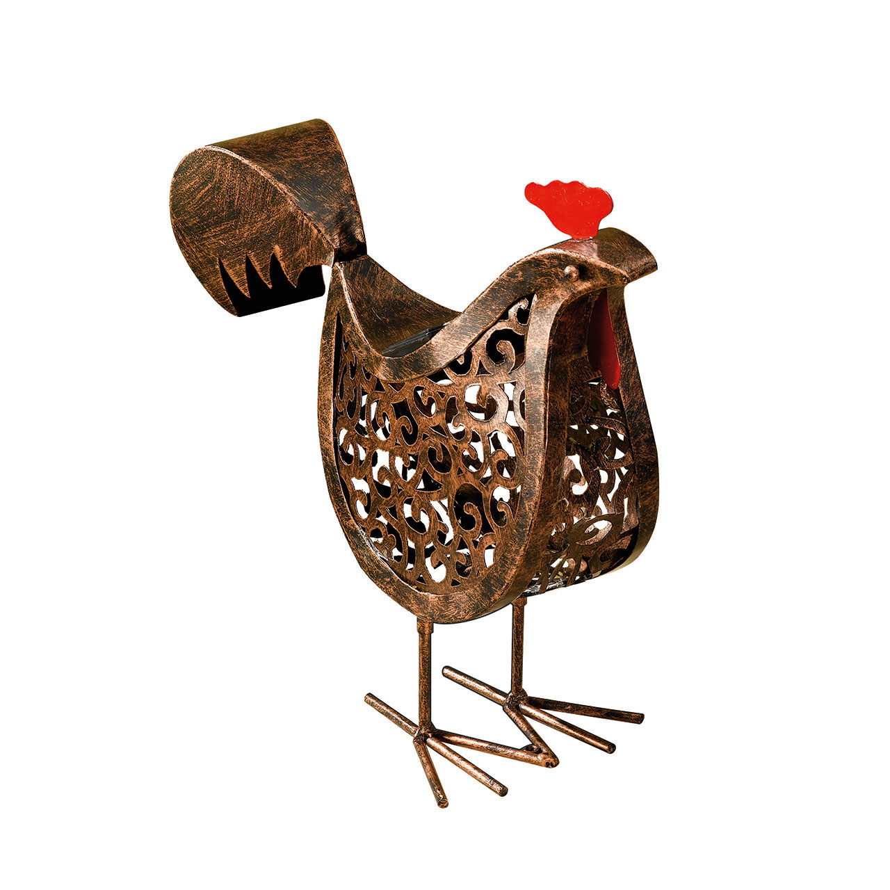 Solar Scroll Pattern Hens
