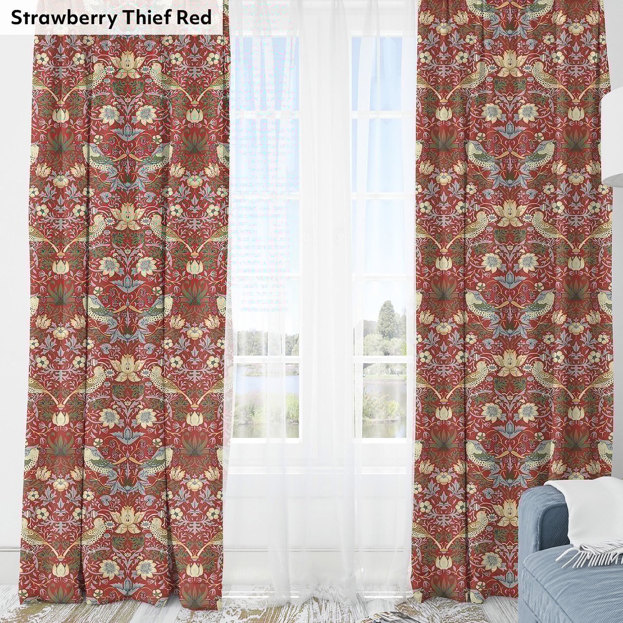 William Morris Ready Made Curtains Home Collection