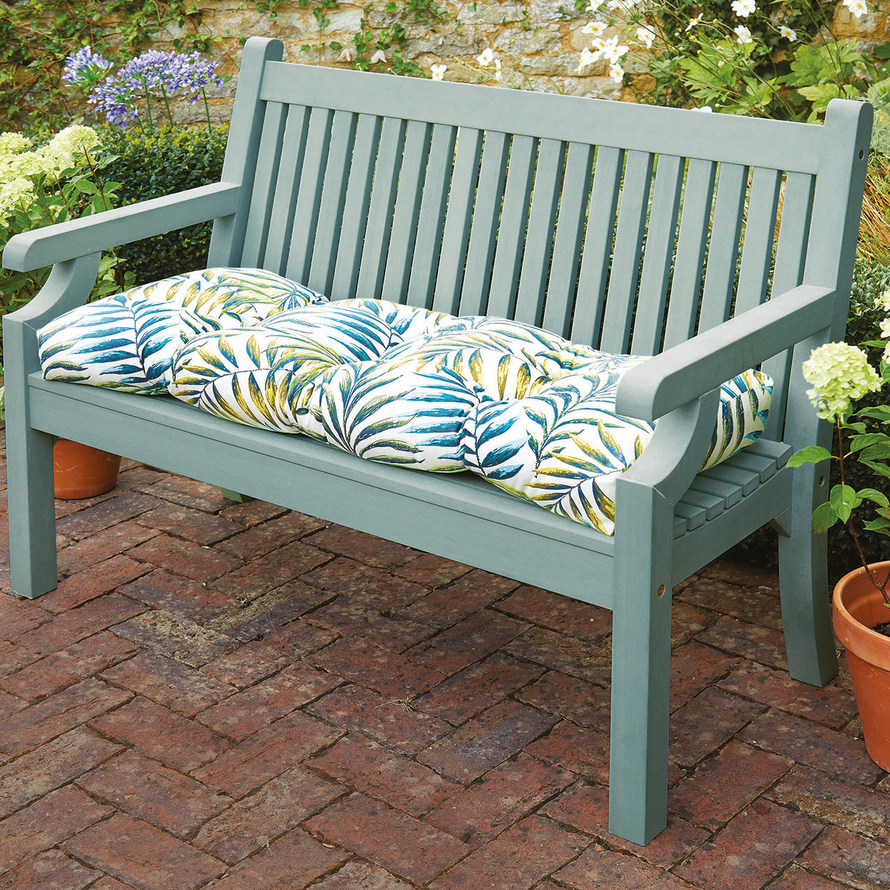 Garden Bench Cushion for our Wood-effect Bench
