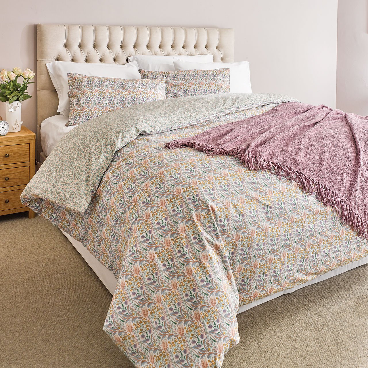 Flower Trail Duvet Set