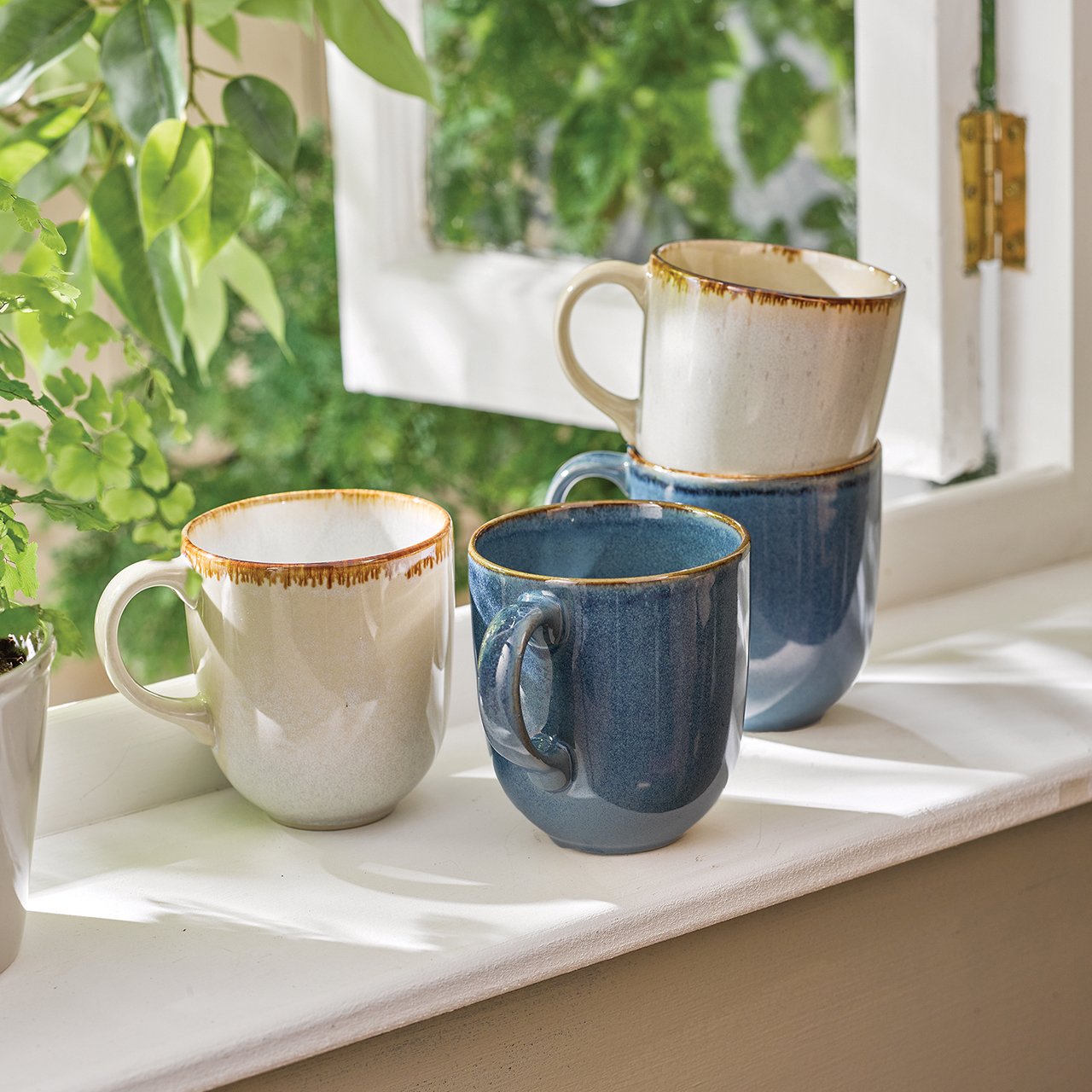 Reactive Glaze Mugs