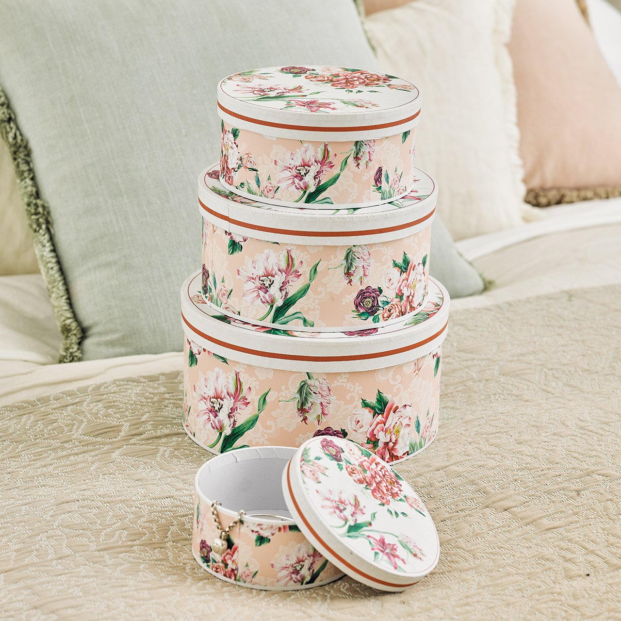 Floral Storage Boxes, 4