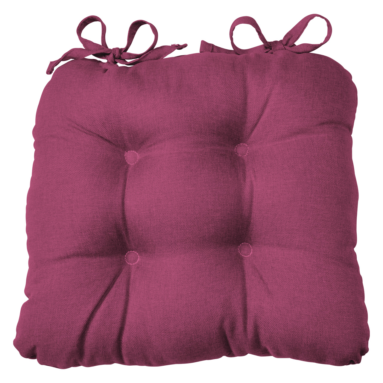 Plum Button effect Seat Pad Scott s of Stow