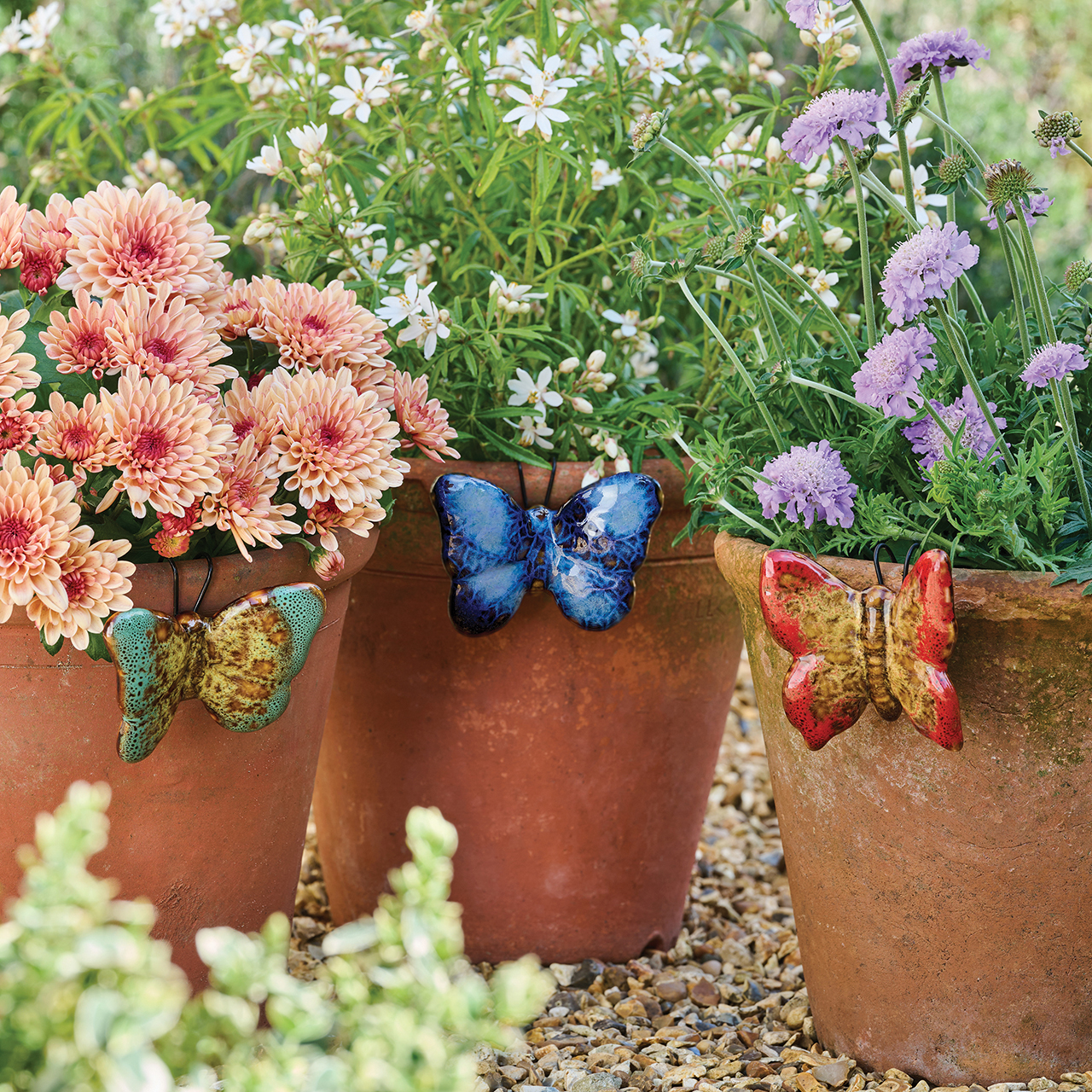 Butterfly Pot Hanger, Set of 3