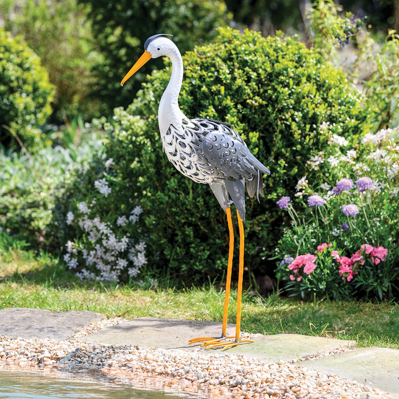 Solar Scroll Heron