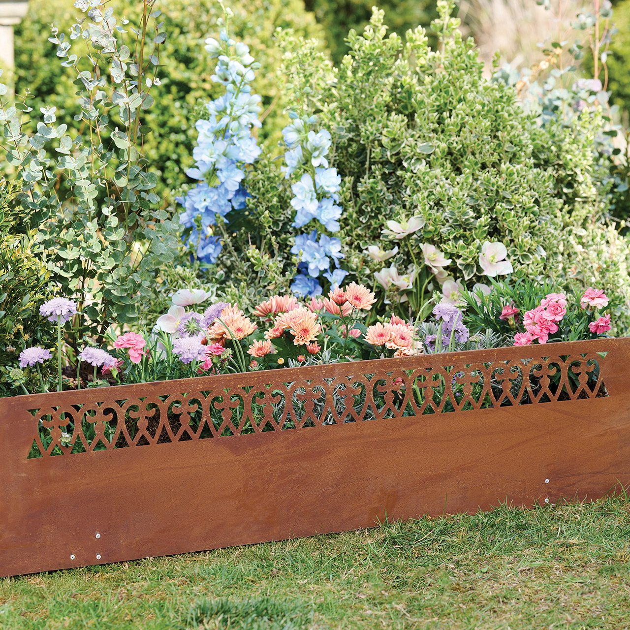 Rusty Finish Border Edge