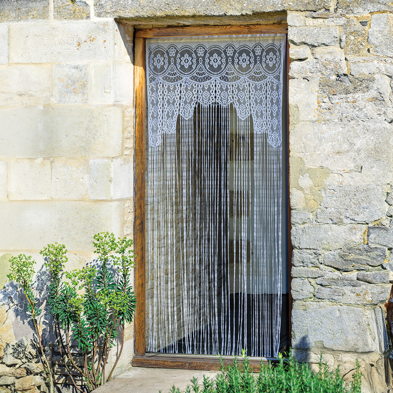 Lace Door Curtain