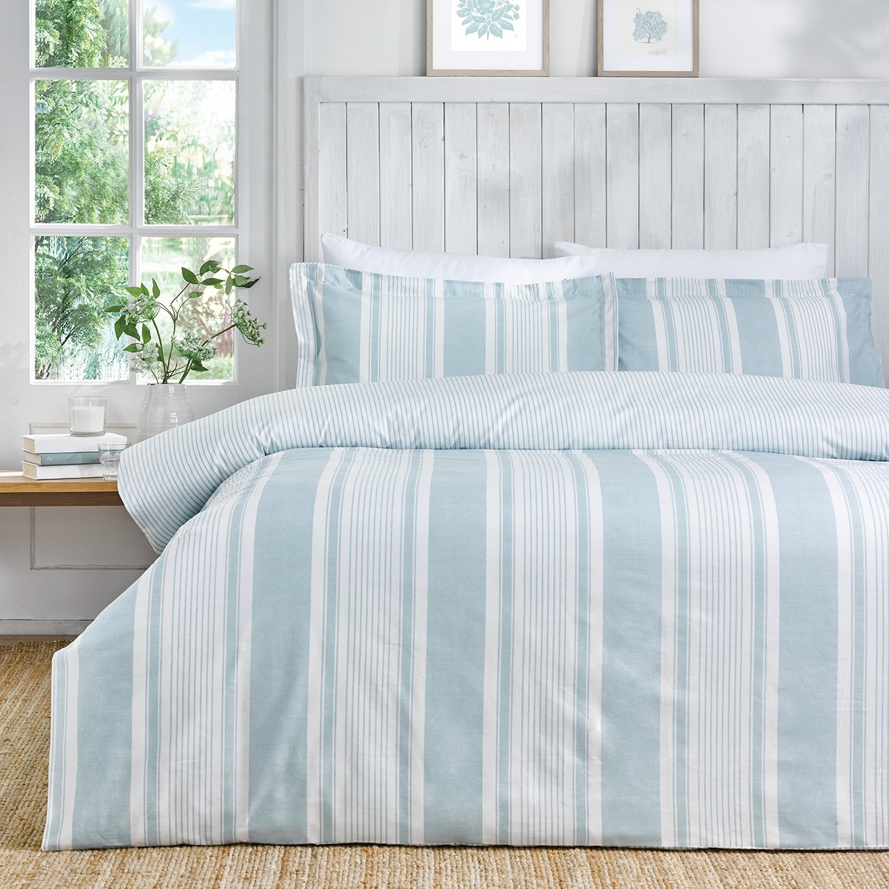 Coastal Stripe Duvet Set