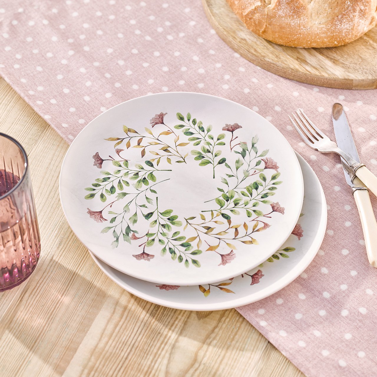 Mediterranean Garden Side Plates, Set of 2