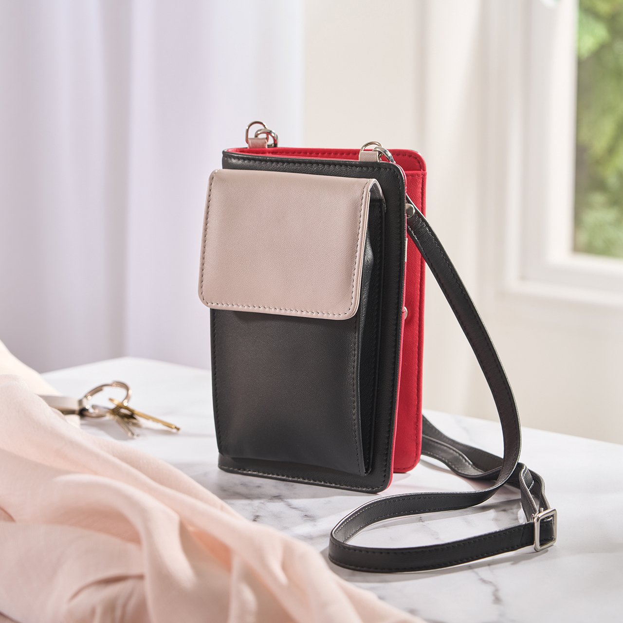 Multi-Holder Cross Body Bag