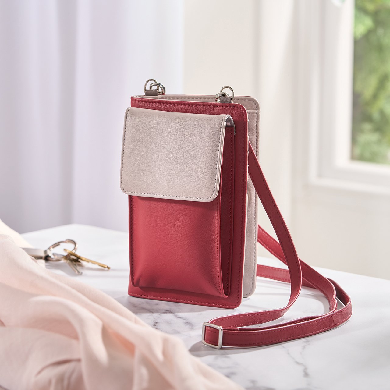 Multi-Holder Cross Body Bag