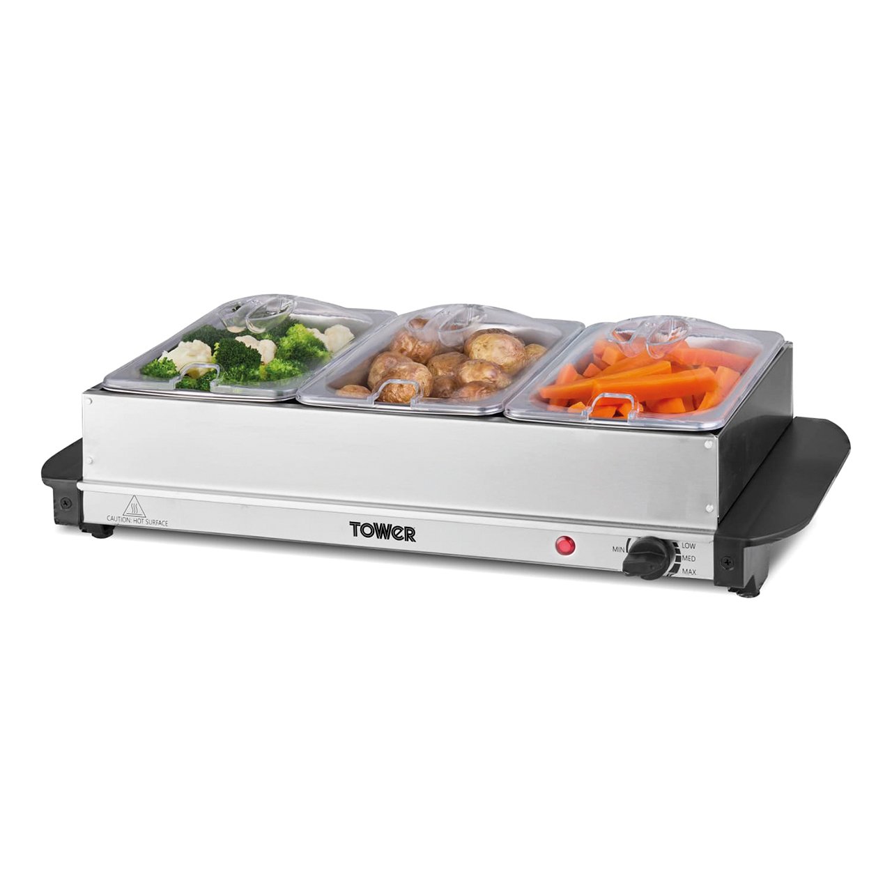 3 Tray Buffet Server