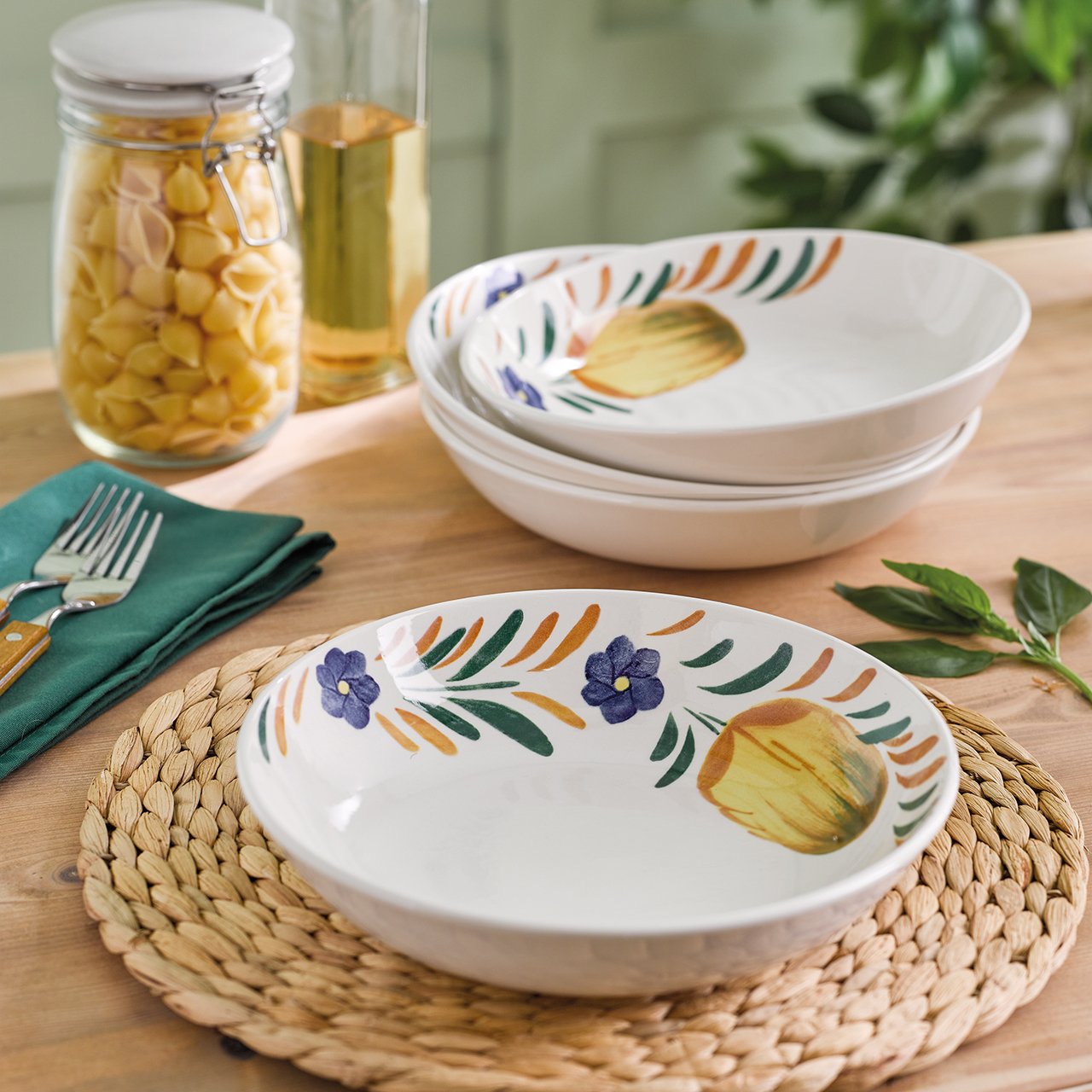 Wade Capri Pasta Bowls