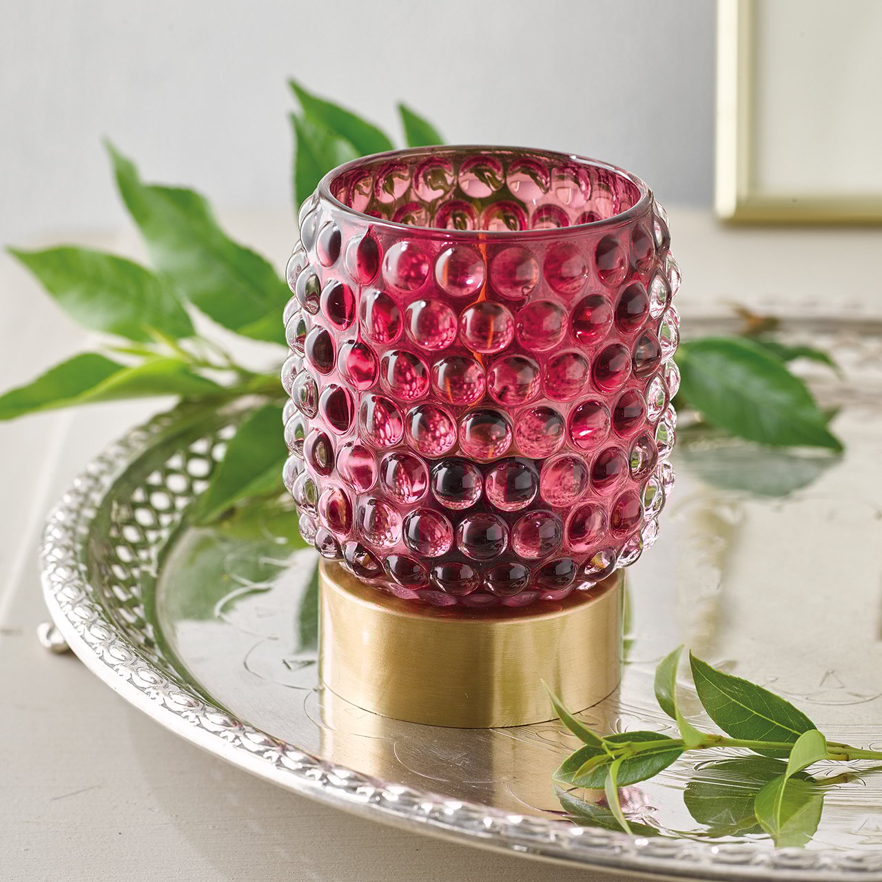 LED Votive Berry Lamp