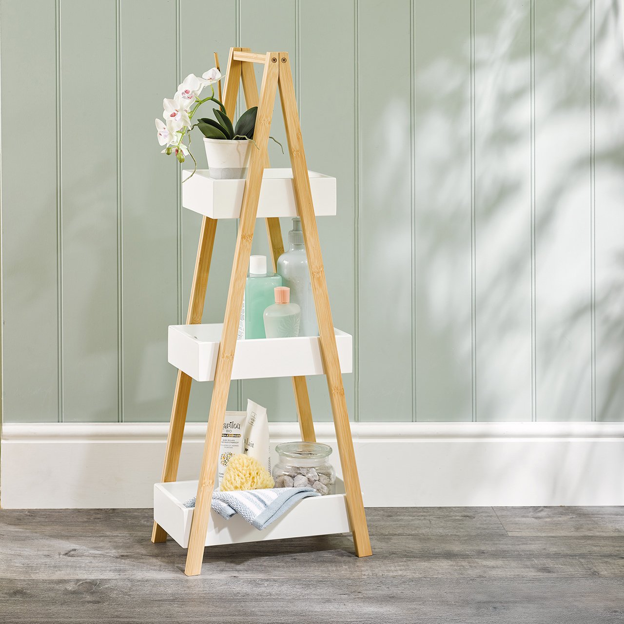 Bamboo Bathroom Caddy