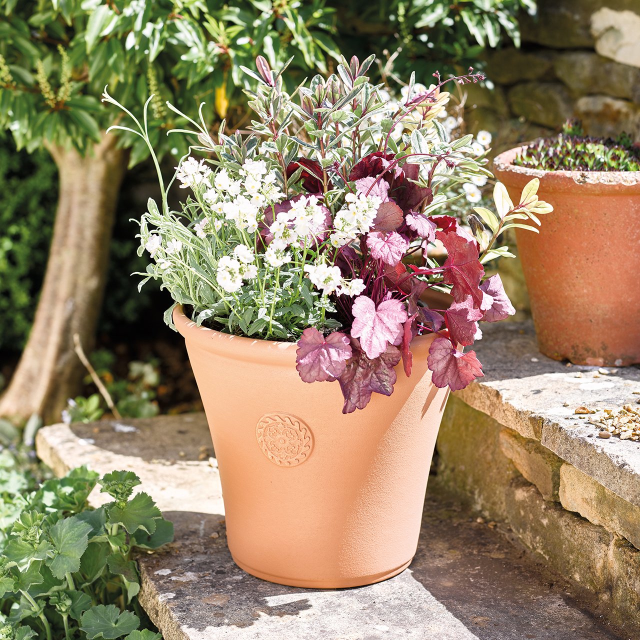 Faux Terracotta Weatherproof Pot