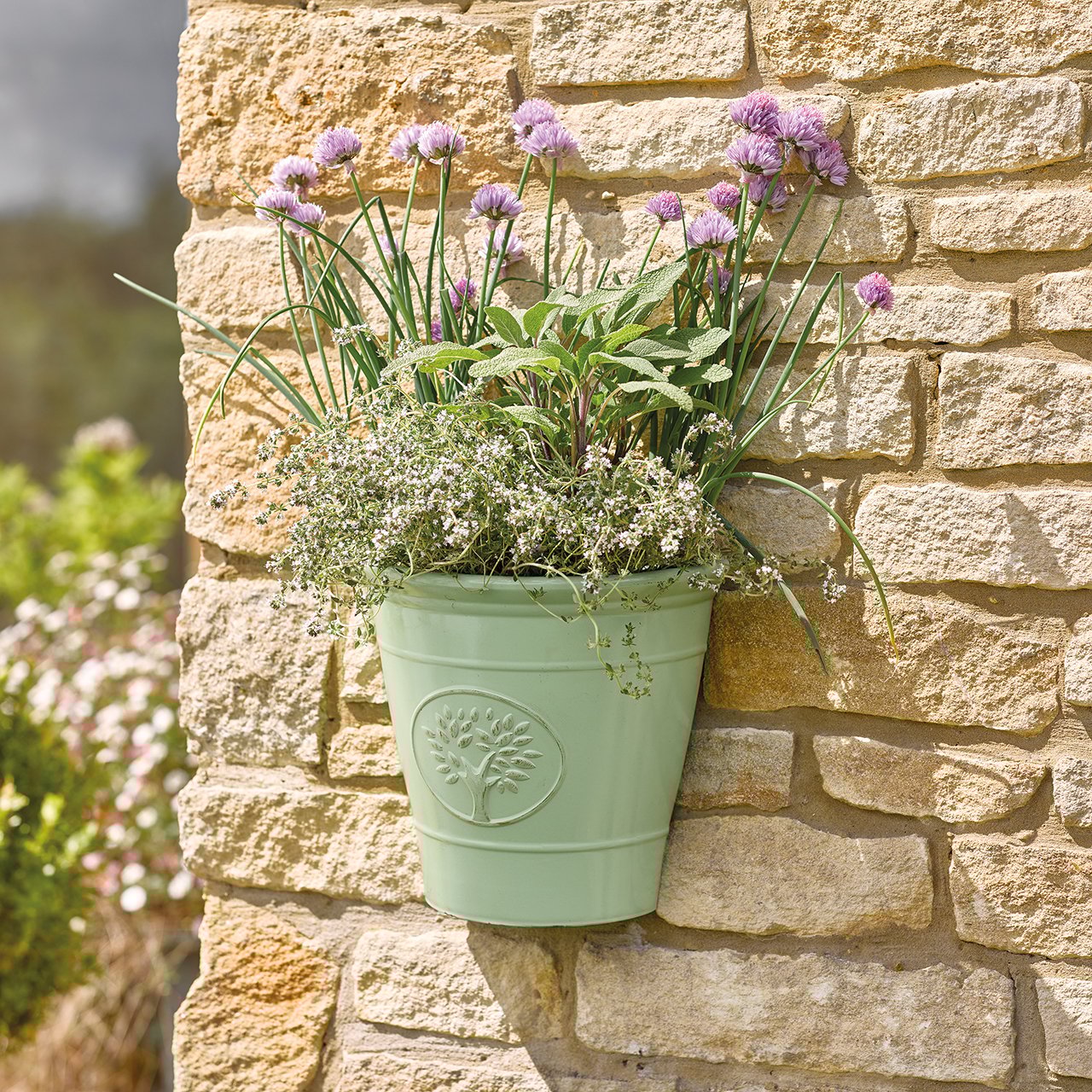 Weatherproof Wall Pot