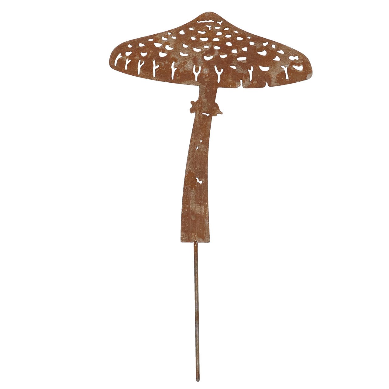 Set of 3 Mushroom Silhouette Stakes