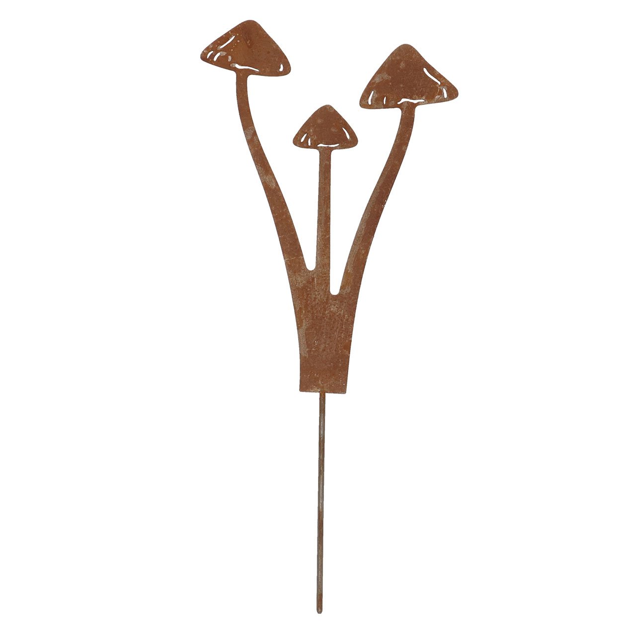 Set of 3 Mushroom Silhouette Stakes