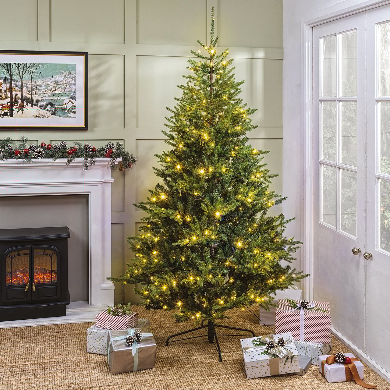 Pre-lit Colour Changing Tree