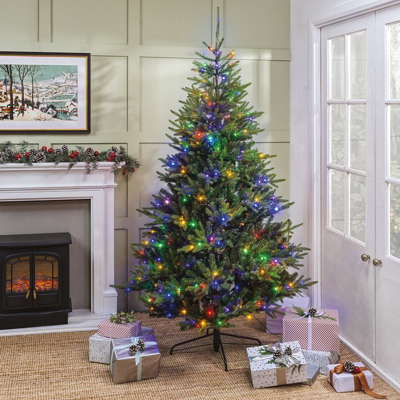 Pre-lit Colour Changing Tree