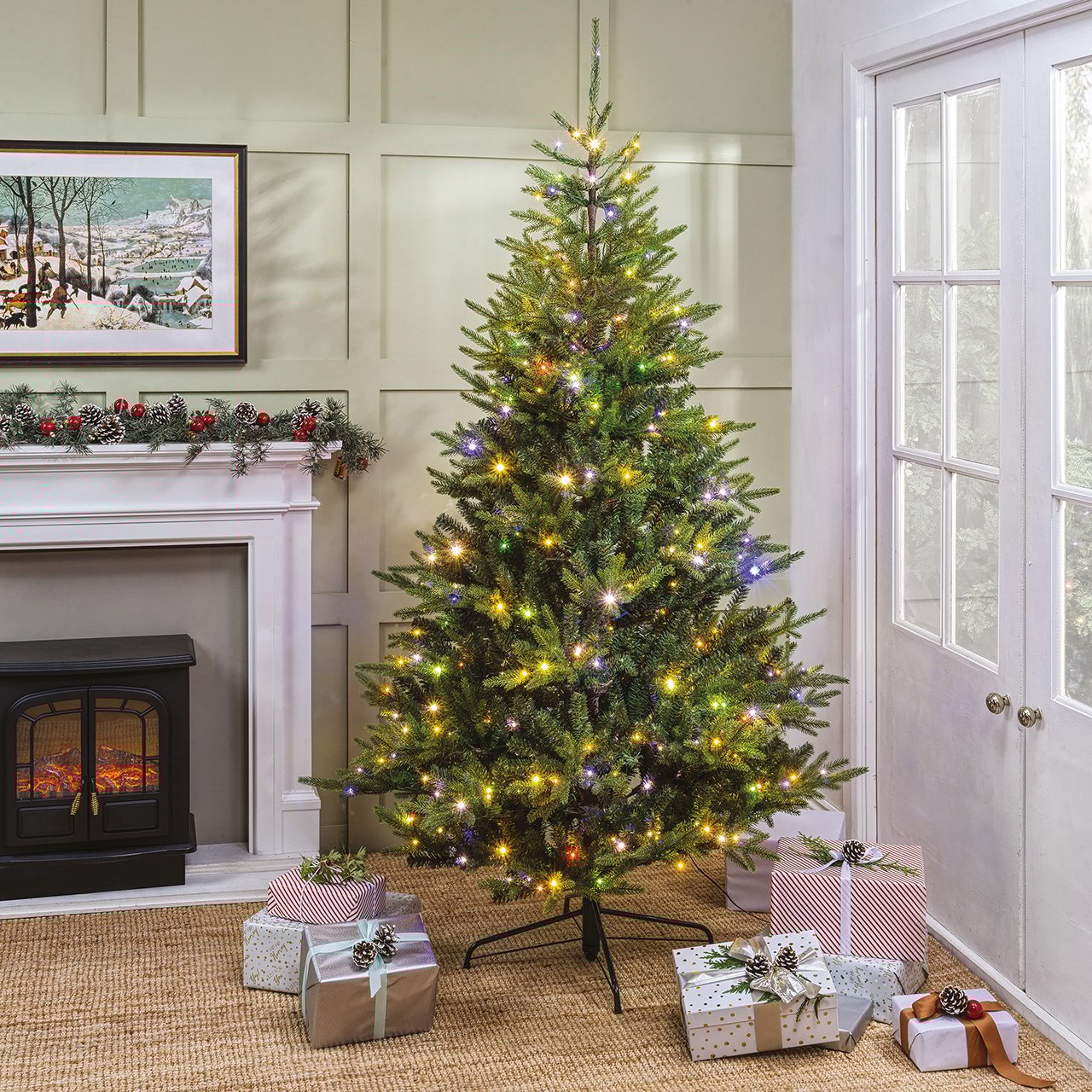 Pre-lit Colour Changing Tree