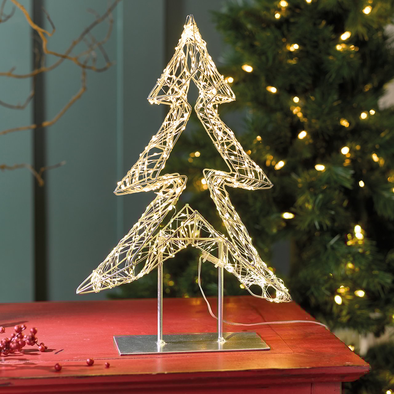 Shimmer Tree on Stand