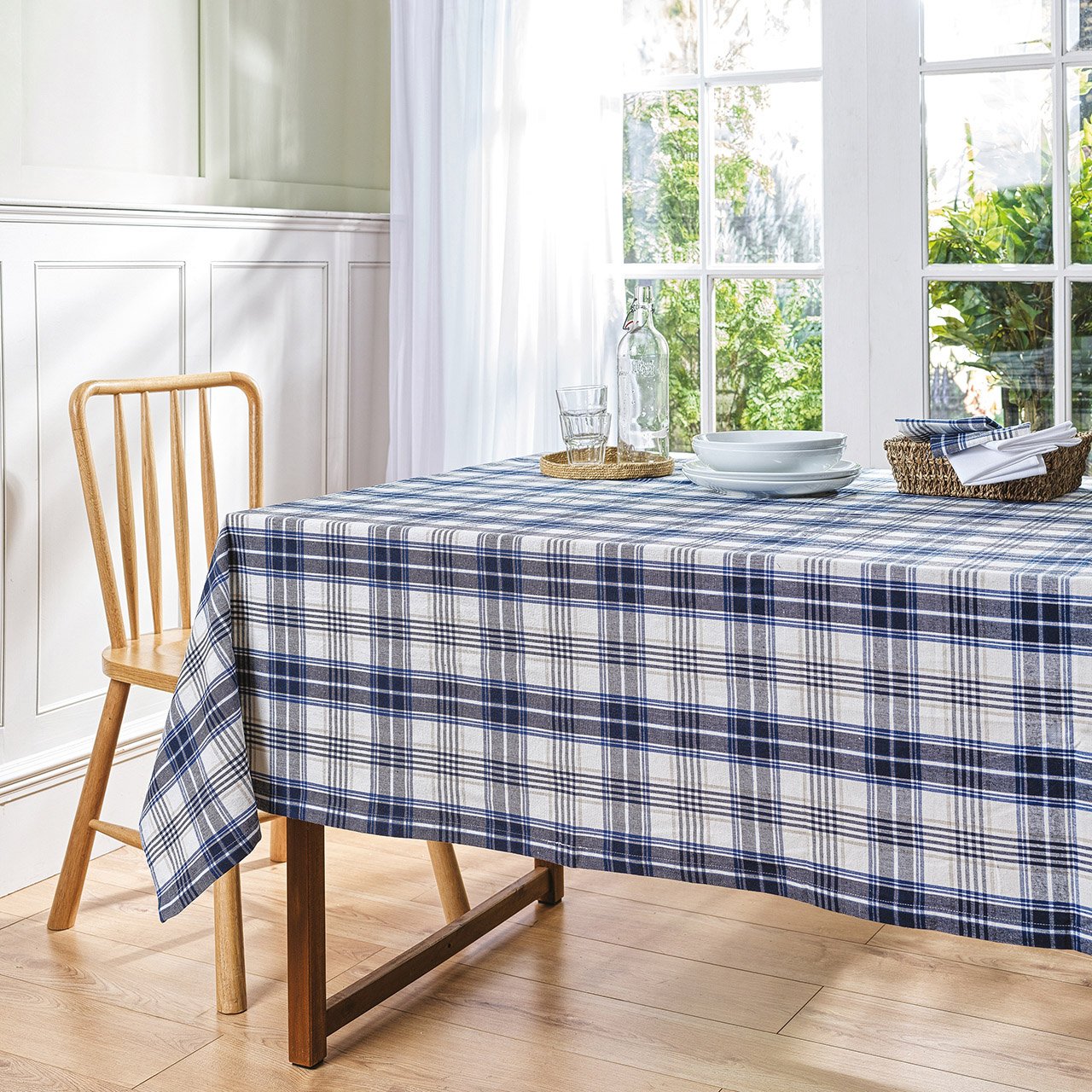 Langley Check Tablecloths