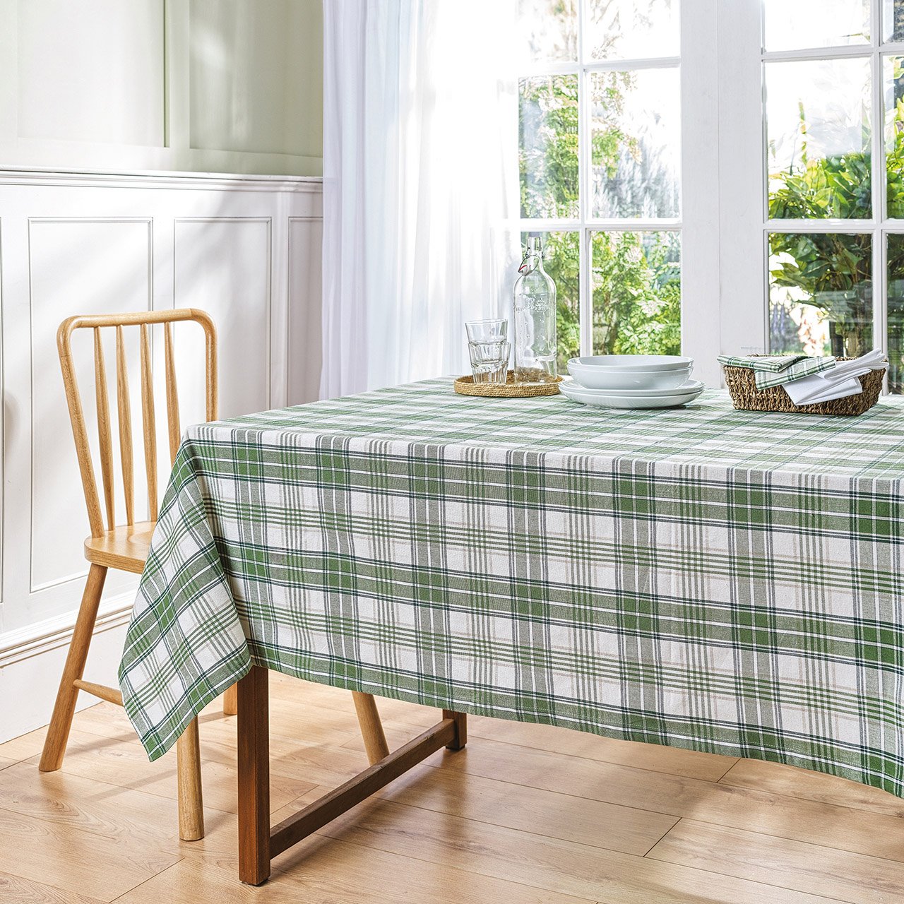 Langley Check Tablecloths