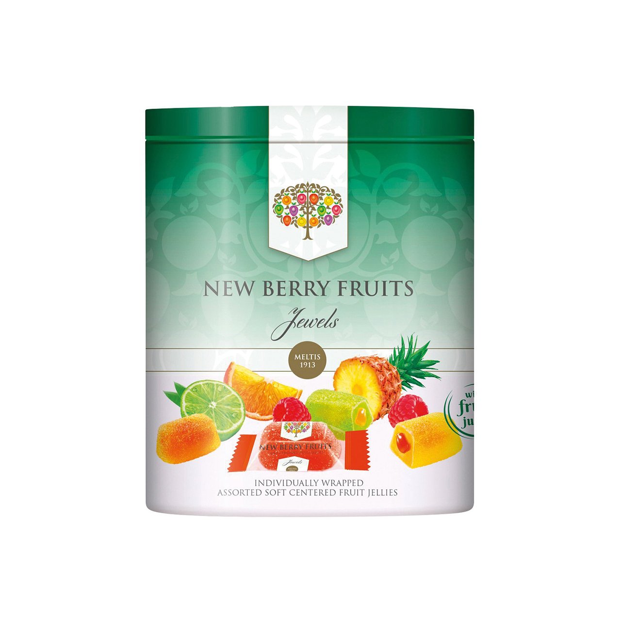 New Berry Fruits Tin